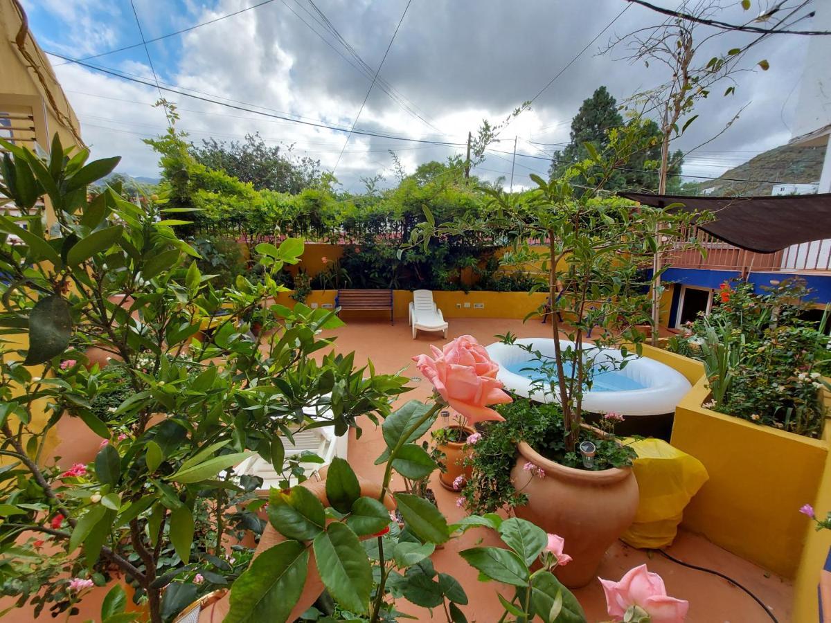 Casa Maestro Lelo - Acogedora Canaria Con Patios Y Jardines De Flores