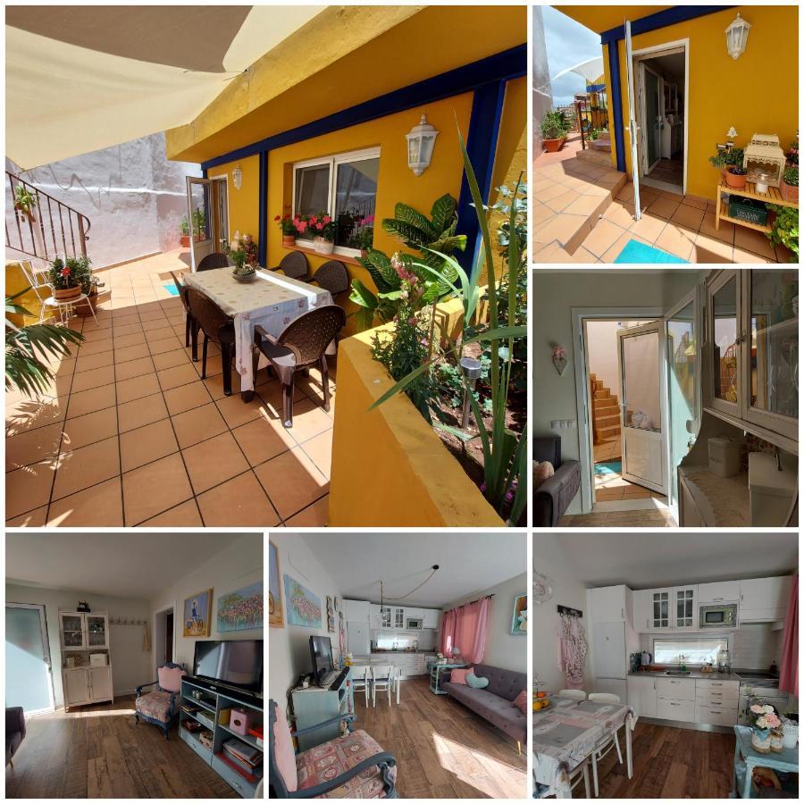 Casa Maestro Lelo - Acogedora Canaria Con Patios Y Jardines De Flores